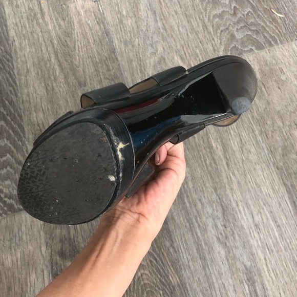 Michael Kor platform leather sandals - Picture 7 of 8